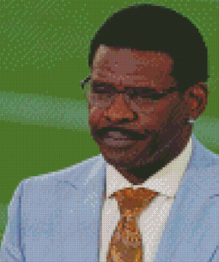 Michael Irvin Sports Commentator Diamond Paintings