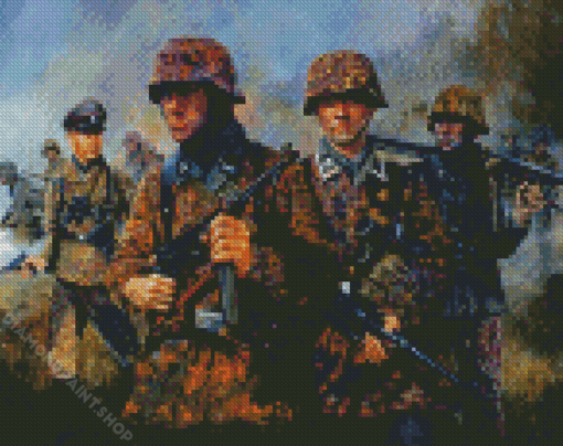 Military Ww2 Diamond Paintings