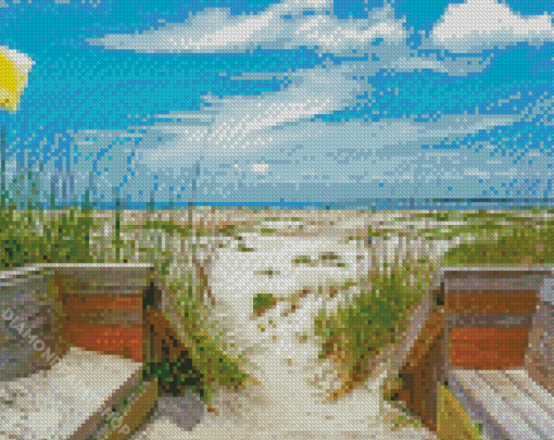 North Carolina Isle Beach Diamond Paintings