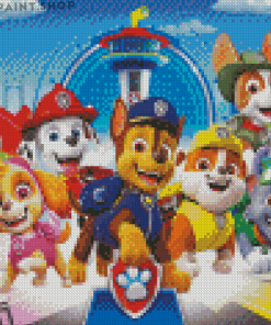 Paw Patrol Diamond Paintings