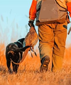 Pheasant Hunting In North America Diamond Paintings