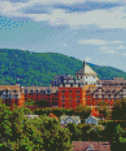 Roanoke Buildings Diamond Paintings