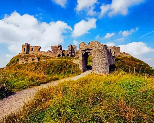 Rock Of Dunamase Ireland Diamond Paintings