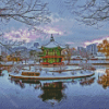 Seoul Korea Winter Diamond Paintings