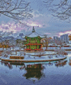 Seoul Korea Winter Diamond Paintings