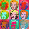 Shot Marilyn Monroe Warhol Diamond Paintings