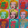 Shot Marilyn Monroe Warhol Diamond Paintings