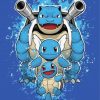 Squirtle Evolution Pokemon Diamond Paintings