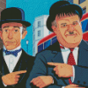 Stan And Ollie Art Diamond Paintings