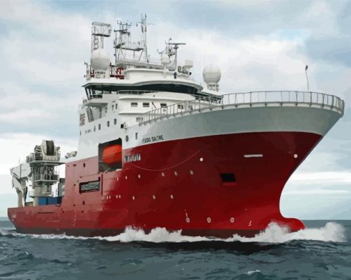 Subsea Vessels Diamond Paintings