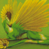 SunFlower Dragon Diamond Paintings