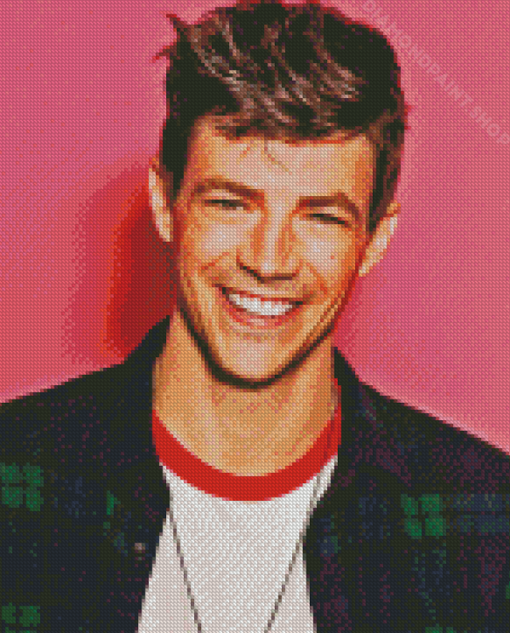 The Actor Grant Gustin Diamond Paintings