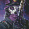 The Police Cat Diamond Paintings