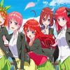 The Quintessential Quintuplets Anime Diamond Piantings