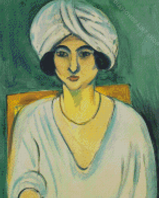 The Woman In The Turban Matisse Diamond Paintings