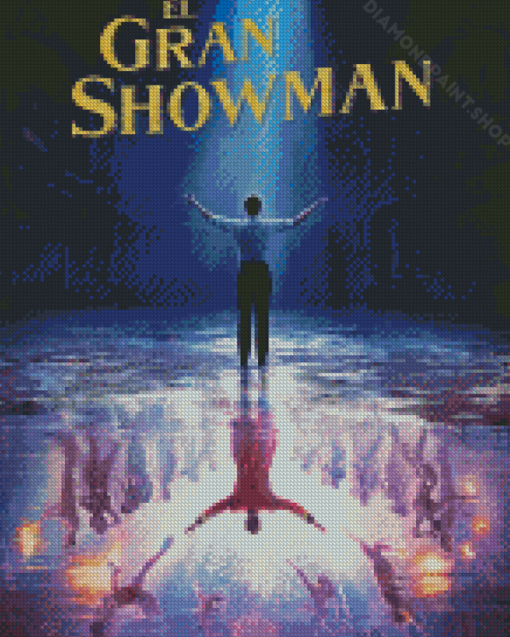 The Greatest Showman Poster Diamond Paintings