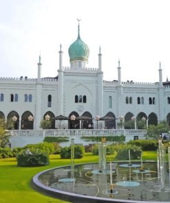 Tivoli Gardens Building Diamond Paintings