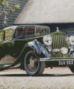 Vintage Rolls Royce Diamond Paintings