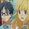 Your Lie In April Anime Diamond Piantings