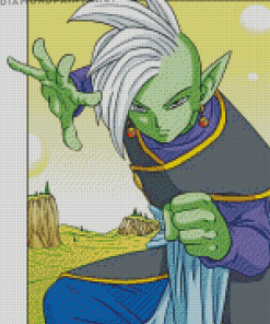 Zamasu Anime Character Art Diamond Paintings