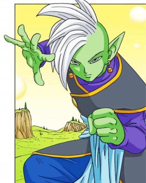 Zamasu Anime Character Art Diamond Paintings