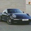 Aesthetic Black Porsche Diamond Paintings