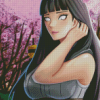 Aesthetic Hinata Hyuga Illustration Diamond Paintings