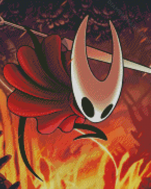 Aesthetic Hollow Knight Hornet Diamond Paintings