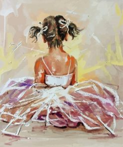 Aesthetic Little Ballerina Art Diamond Paintings