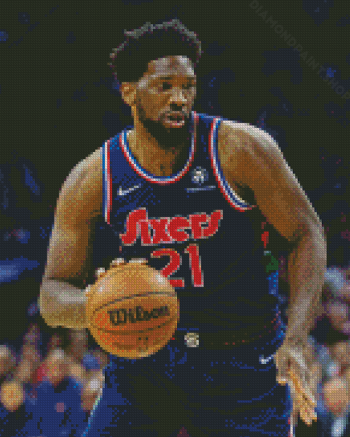 Aesthetic Joel Embiid Diamond Paintings