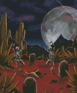 Danse Macabre Art Diamond Paintings