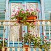 Flower Balcony Italy Diamond Paintings