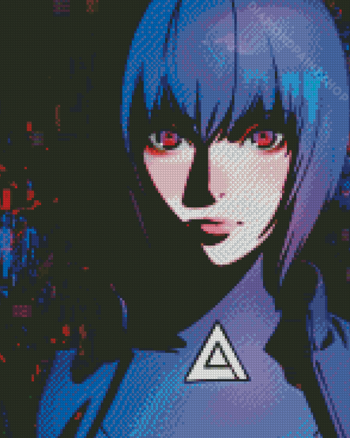 Ghost In The Shell Diamond Piantings