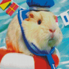 Guinea Pig Sailor Diamond Paintings