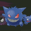 Haunter Pokemon Diamond Paintings