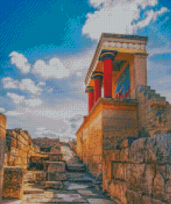 Minoan Palace Of Knossos Greece Diamond Paintings