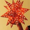 Orange Star Lanterns Diamond Paintings