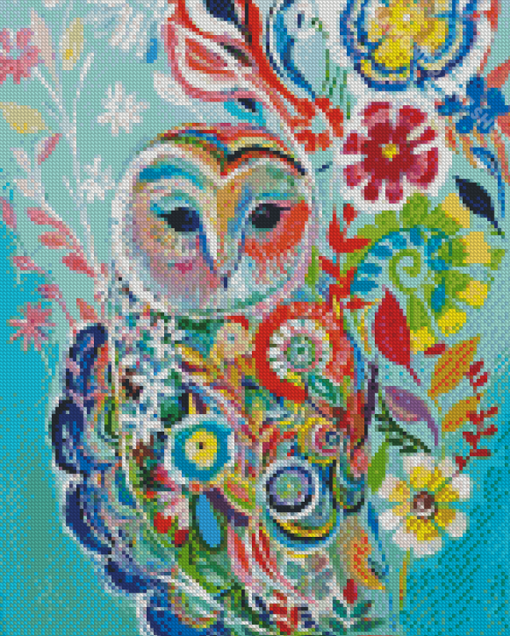 Owl Bird Starla Michelle Diamond Paintings