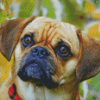 Puggle Puppy Diamond Paintings