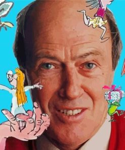 Roald Dahl Books Characters Diamond Paintings