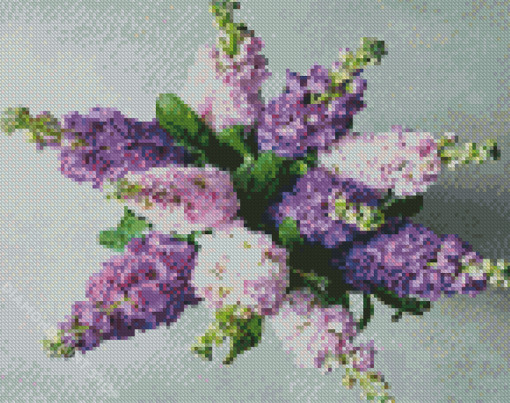 Stock Flowering Plant Diamond Paintings