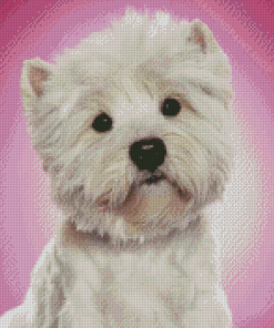 The West Highland Terrier Dog Diamond Paintings