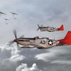 Tuskegee Airmen Military Planes Diamond Paintings