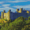 Wales Harlech Castle Diamond Paintings