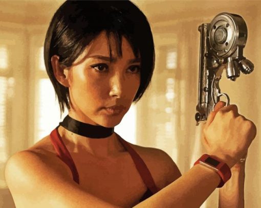 Ada Wong Resident Evil Diamond Paintings