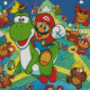 Adventure Of Super Mario Bros 3 Game Diamond Paintings