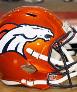 Aesthetic Denver Broncos Helmet Diamond Painting