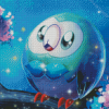 Aesthetic Rowlet Art Diamond Paintings