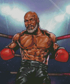 Aesthetic Mike Tyson Art Diamond Paintings