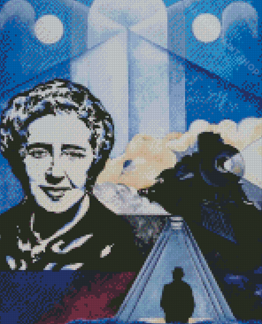 Agatha Christie Art Diamond Paintings